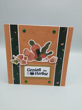 Zarter Neuanfang: Handgefertigte Relief-Karte "You're Blooming!"